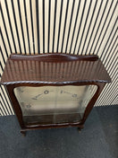 Switch Ornate sliding glass door mahogany framed display unit (H 118 x W 87 x D 30 cm) 2425 3 image