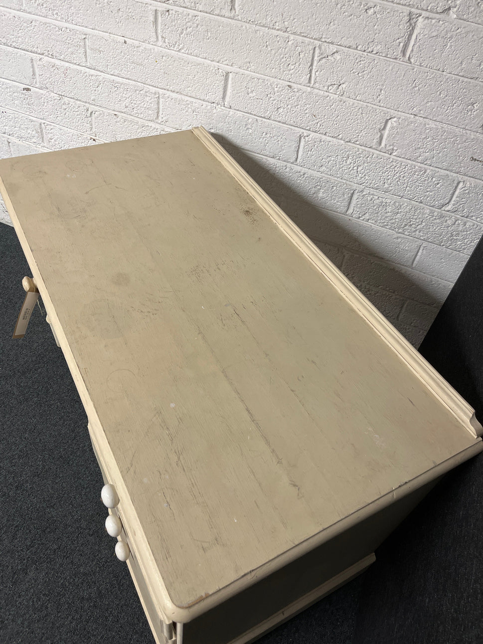 Cream Ducal dressing table (H 780 x W 1200 x D 600 mm) 1225