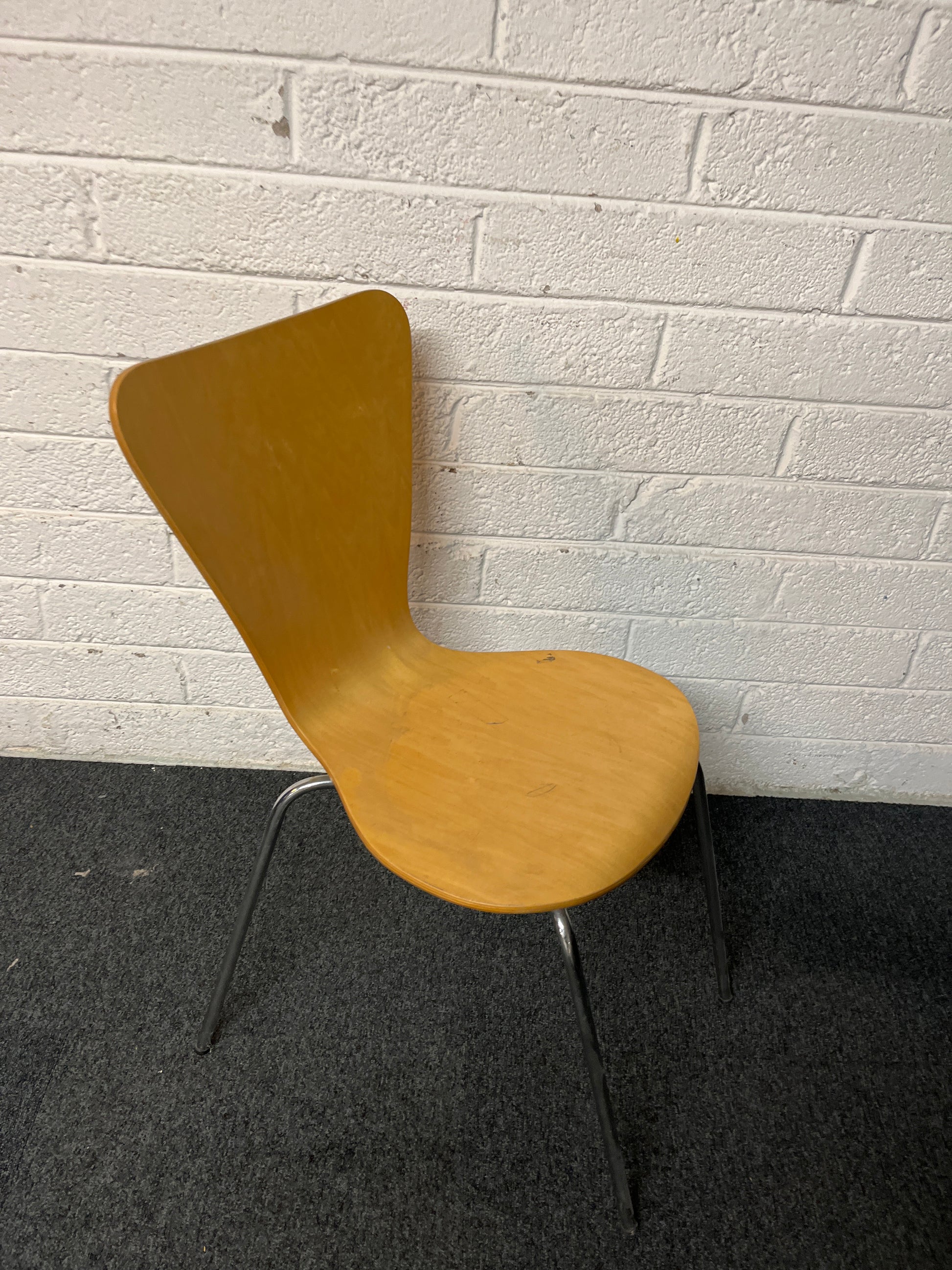 SECONDHAND Beech bistro chair