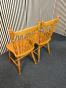Switch Solid pine spindle back dining chair (SET OF 2) 3126 3 image
