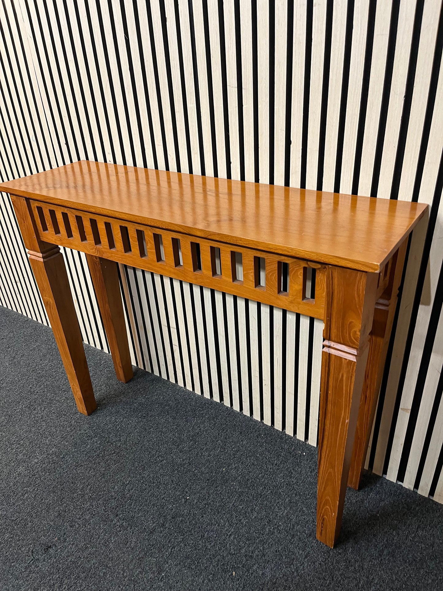 Small slim console table 43478