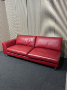 Switch Wine leather single cornered 4 seater (Width 225 cm) (EX WINDMILL LANE STUDIO) 1425 2 image