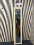 Full-length cream mirror, height 203 cm, width 45 cm  44748
