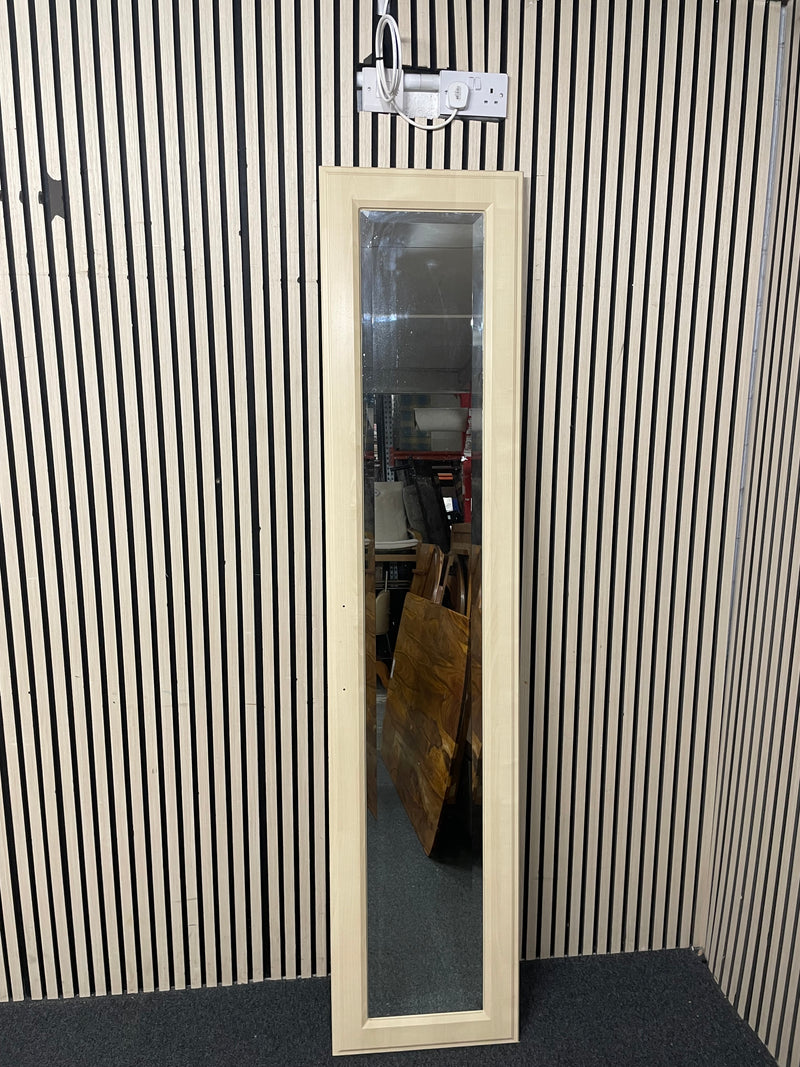 Full-length cream mirror, height 203 cm, width 45 cm  44748