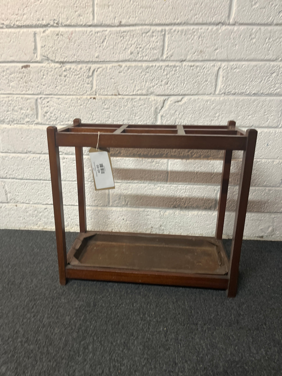 Mahogany umbrella stand 2225