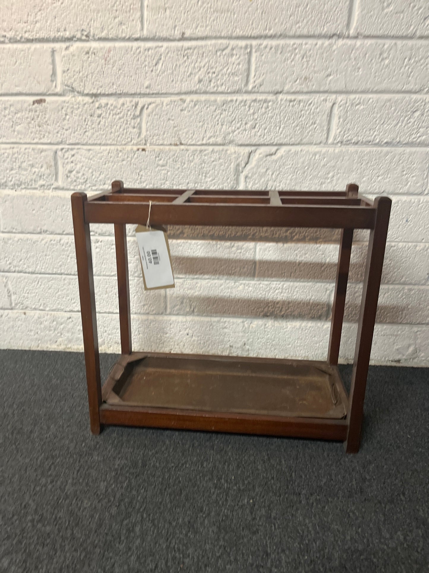 Mahogany umbrella stand 2225