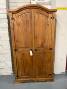Switch Solid pine 2 door wardrobe 2225 2 image