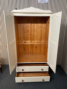 Switch Tall 2 door, 2 drawer white painted wardrobe 1126 3 image