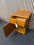Switch Natrual pine 1 door 1 drawer bedside locker 2226 2 image
