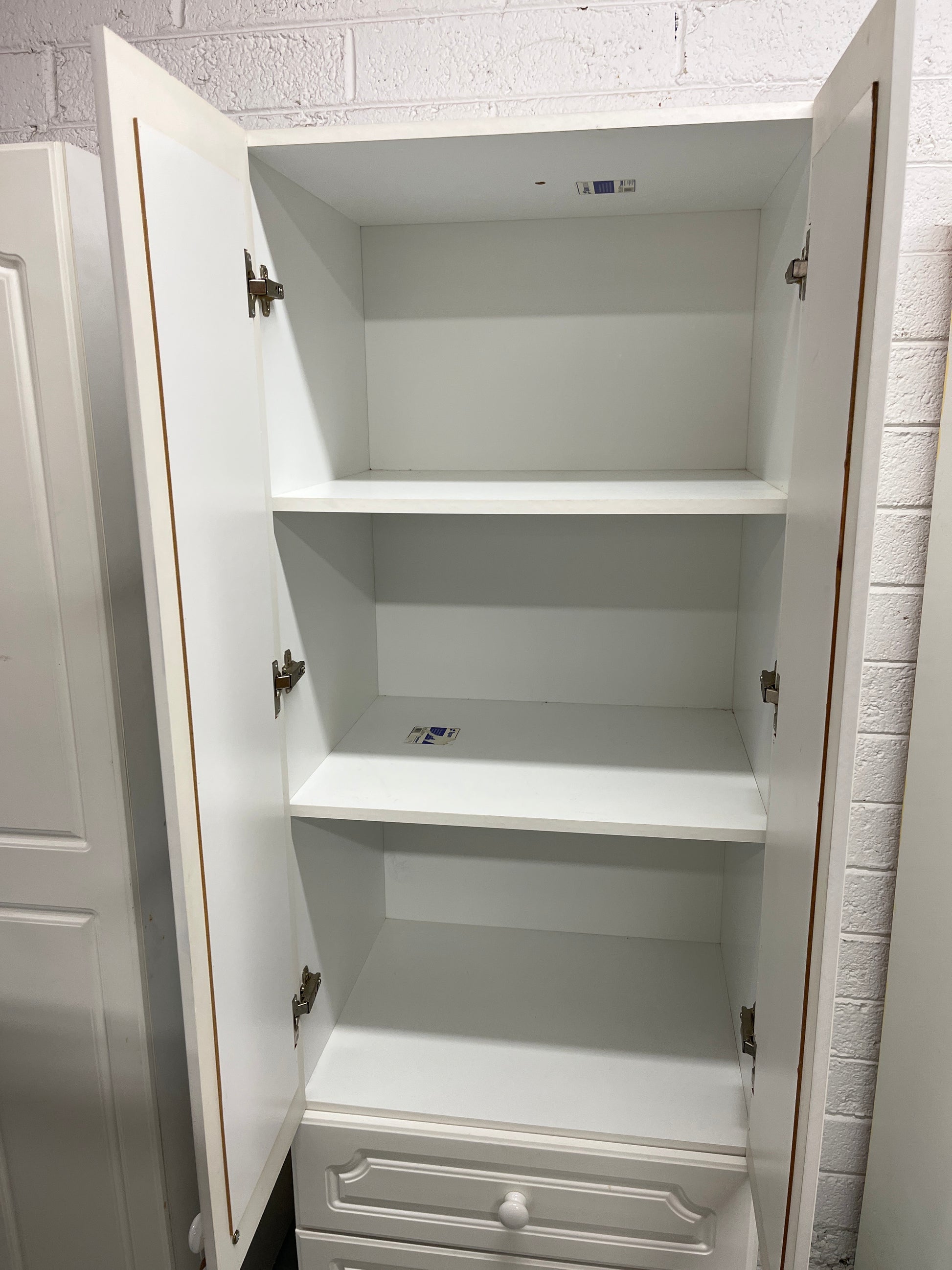 Tall 2 door mirrored 3 drawer wardrobe combo chest  2125