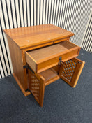 Switch 1 drawer 1 door pine lattice bedside locker  3325 2 image