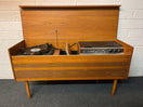 Switch Bush teak stained retro stereo unit 2225 2 image