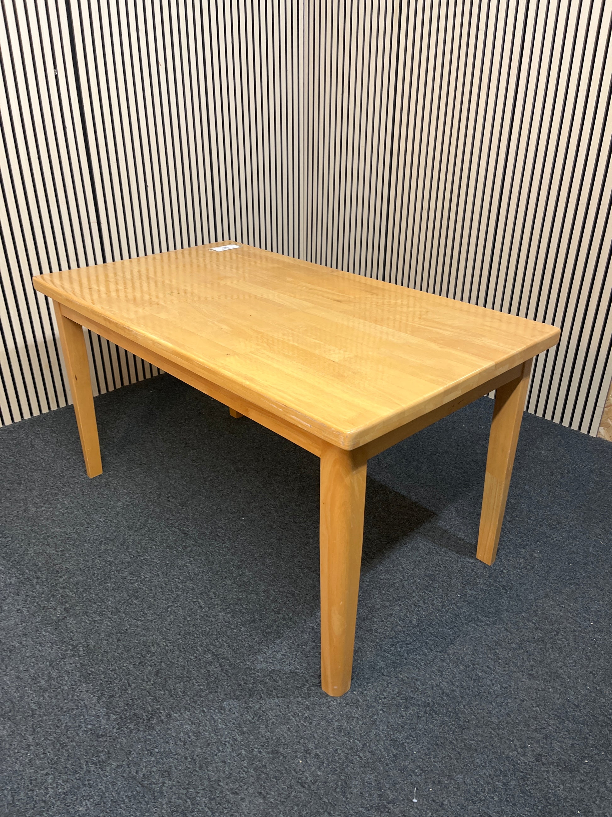 Beech dining table (L 140 x W 80 cm) 1126