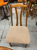 Switch Stained Oak oval extendable dining table with 4 matching chairs with grey fabric seat 2125 3 image