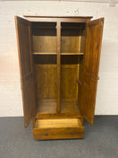 Switch Tall 2 door solid pine stained wardrobe (H 180 x W 90 x D 58 cm) 1325 3 image