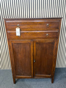 Switch Solid ornate 2 door 2 drawer english oak storage unit (H 132 x W 86 x D 42 cm) 2425 2 image