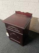 Switch Mahogany rossmore 1 door 1 drawer bedside locker  1225 3 image