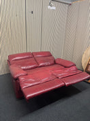 Switch 2 seater wine leather recliner sofa 43408 2 image