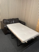 Switch Large 2 seater dark brown leatherette sofa bed 1425 2 image