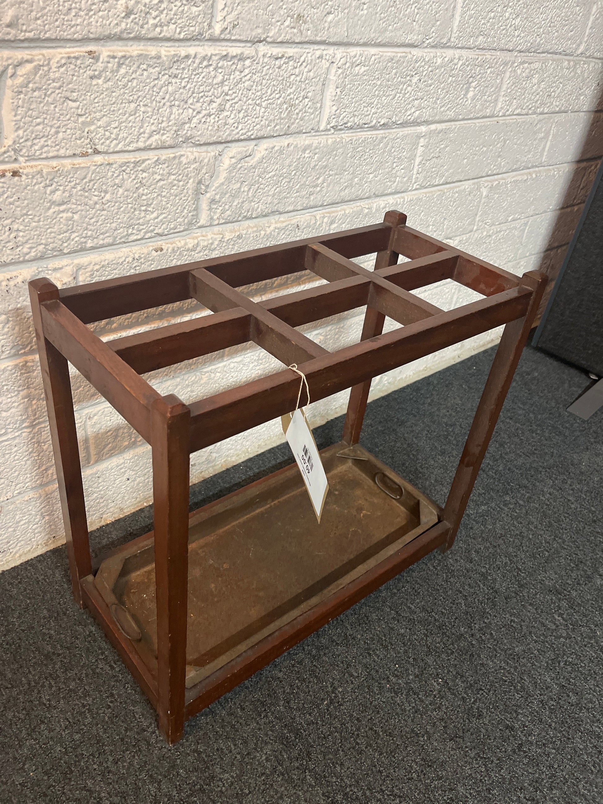 Mahogany umbrella stand 2225