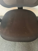 Switch Black mesh back black fabric seat swivel chair with arms 1325 3 image