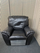 Switch Black leather recliner  1126 3 image