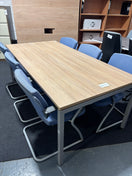 Switch American Oak meeting table (choose size) 3 image