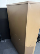 Switch Secondhand Triumph Metrix tall metal storage unit, dark brown colour with shelves 1000Wx470Dx14620H 2 image