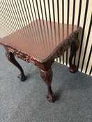 Switch Ornate mahogany small lamp table 3325 3 image