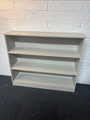 Switch Tall white laminate open bookcase 4ft W x 3ft H 2225 3 image