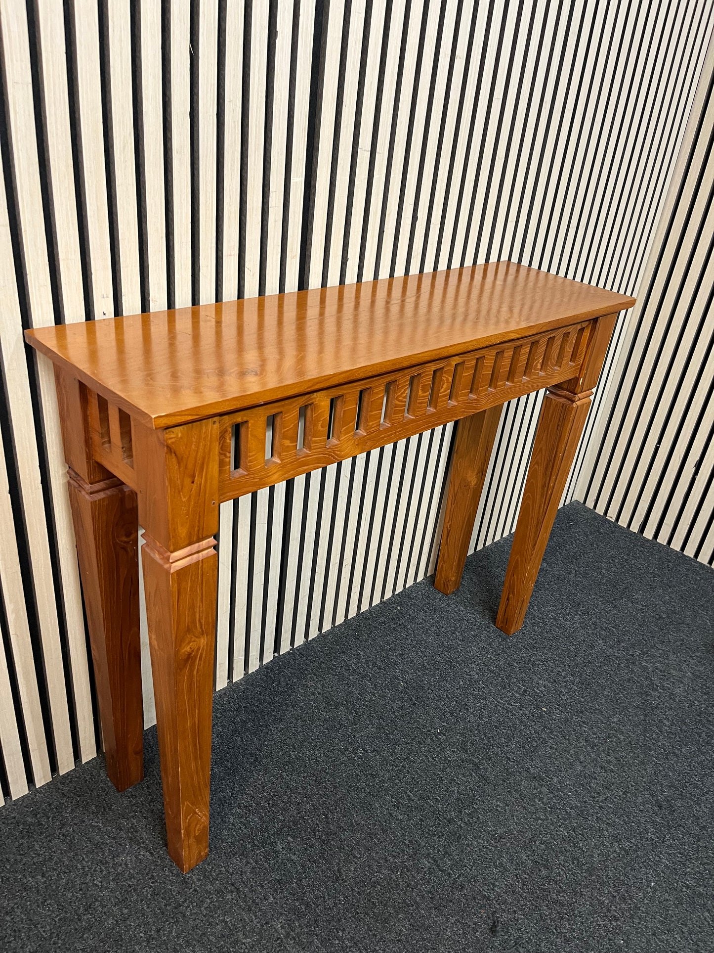 Small slim console table 43478