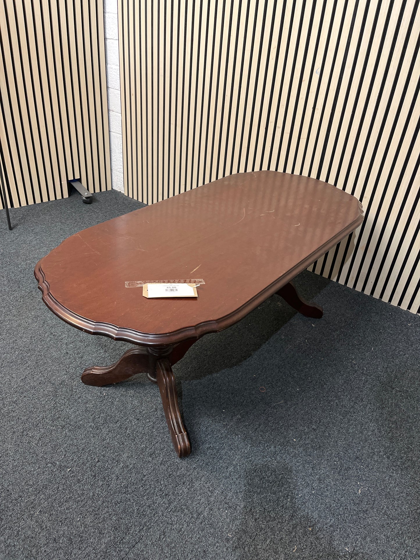 mahogany coffee table  2425
