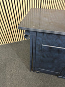 Switch Ornate Al frank style dark blue 3 door sideboard (H 80 x W 148 x D 44 cm) 2226 3 image