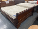 Switch 5ft Mahogany sleigh bedframe (KING) 43744 2 image