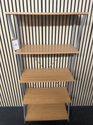 Switch Beech and metal tall tiered open shelf unit (H 148 x W 70 x D 30 cm) 2325 2 image