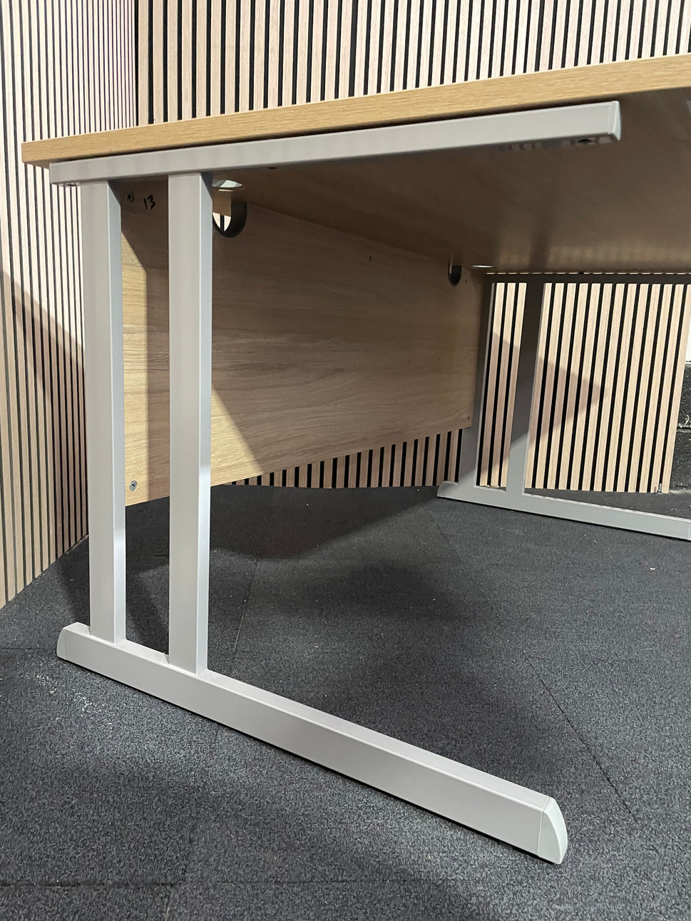 American Oak Straight Desk (Various sizes)