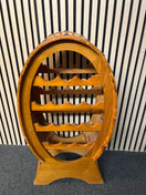 Switch Oval tiered solid wood wine rack (H 89 x W 46 x D 26 cm) 2425 2 image