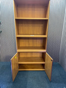Switch Tall open top section display unit with cherry base doors and carcass  90Wx45Dx210H 3 image