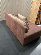 Switch 2 seater brown corduroy fabric sofa 3325 3 image