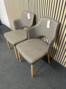 Switch Calligaris Black fabric dining chair (SET OF 2) 3 image