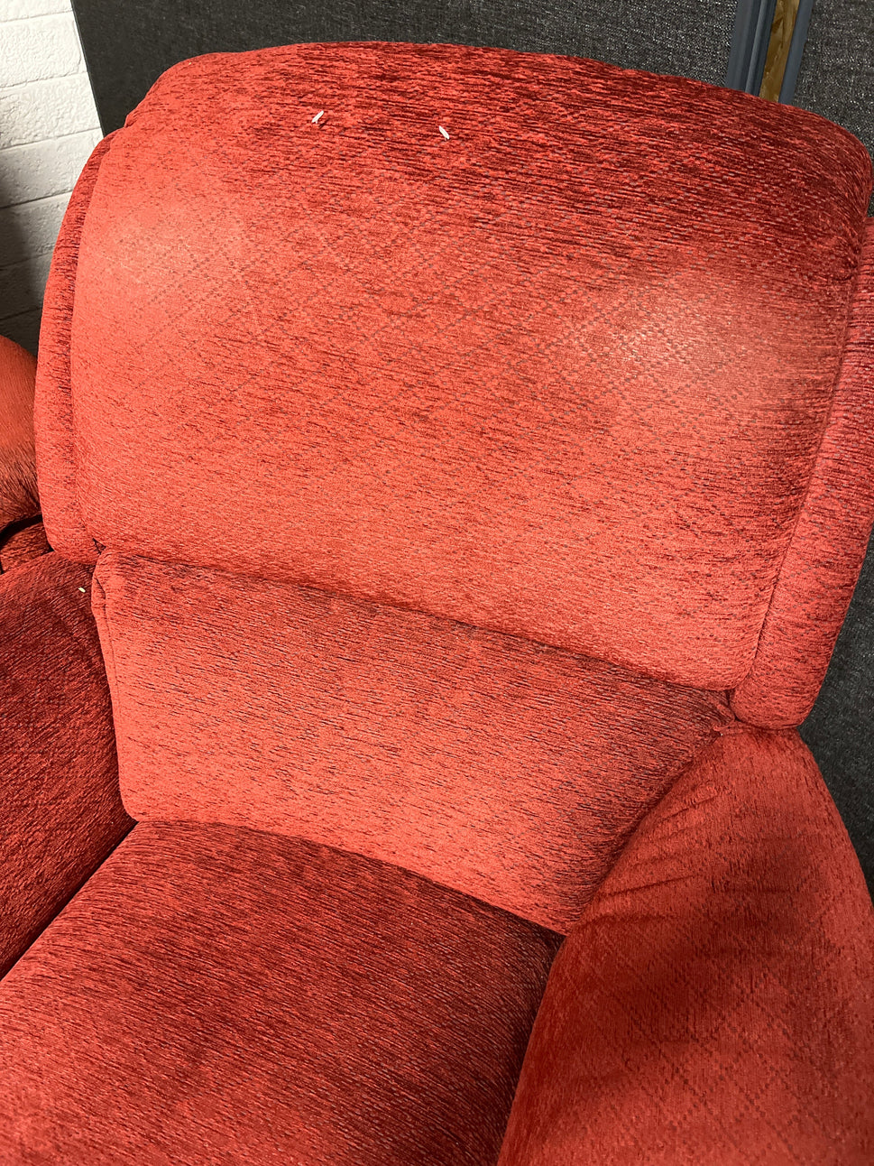 2+1+1 Wine fabric recliner set%A0 1225