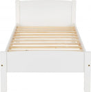 Switch NEW Amber 3ft bed frame- White 3 image
