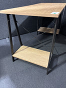 Switch Black metal framed study desk with underneath storage 1325 3 image