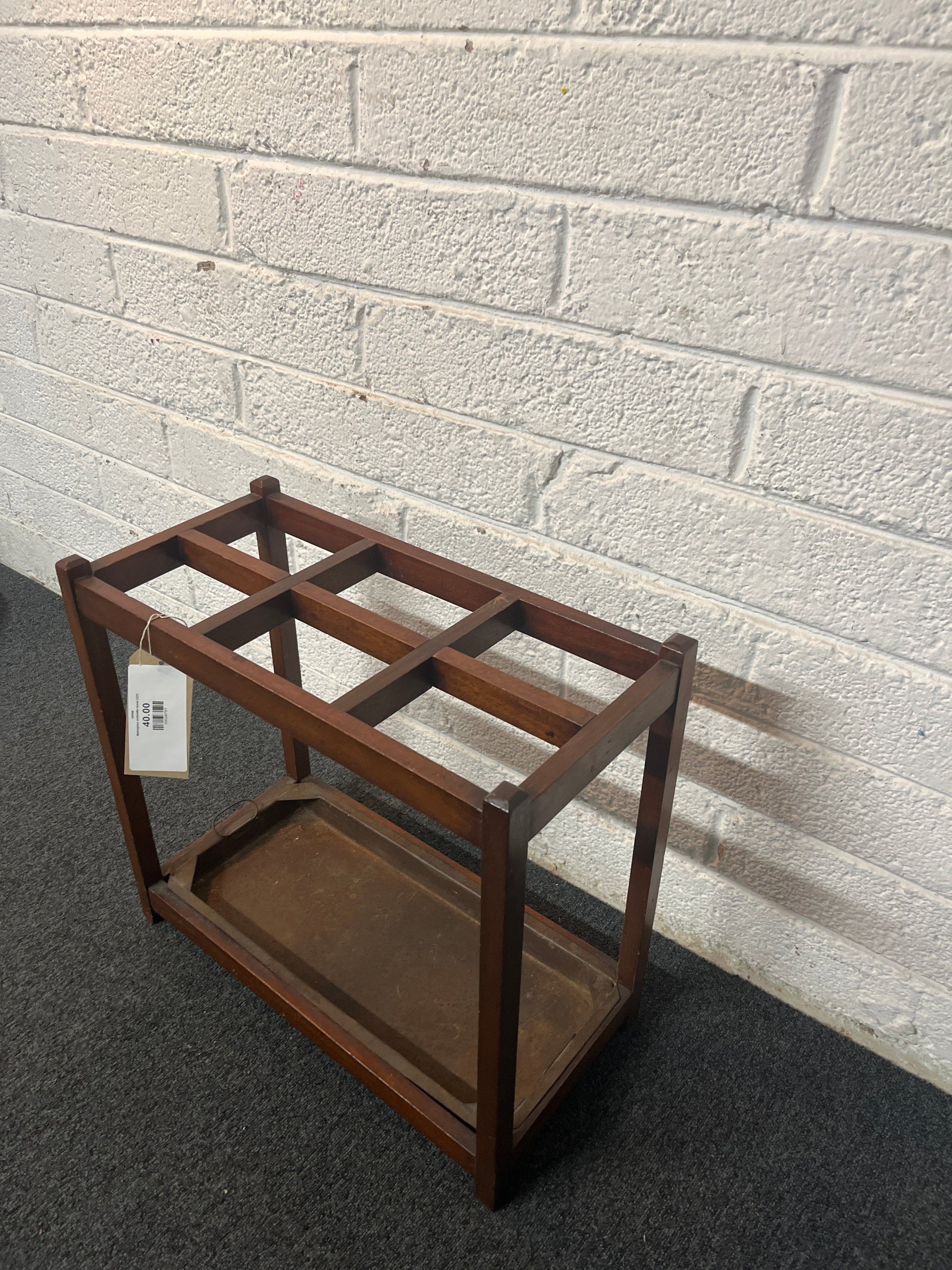 Mahogany umbrella stand 2225