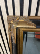 Switch Ornate Black and Gold Large rectangular Bevelled Framed mirror (79 x 110 cm) 1126 3 image