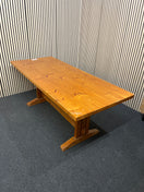 Switch Rectangular solid pine dining table (L 184 x W 77 cm)  44273 2 image