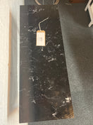 Switch Black granite, silver metal framed console table (H 80 x W 80 x D 30 cm) 1325 3 image