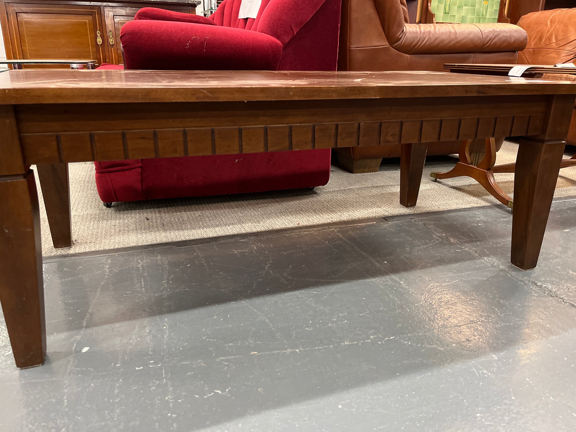 Mahogany coffee table  2125