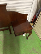 Switch Ornate Mahogany 4 ft 6 headboard with lockers 3 image