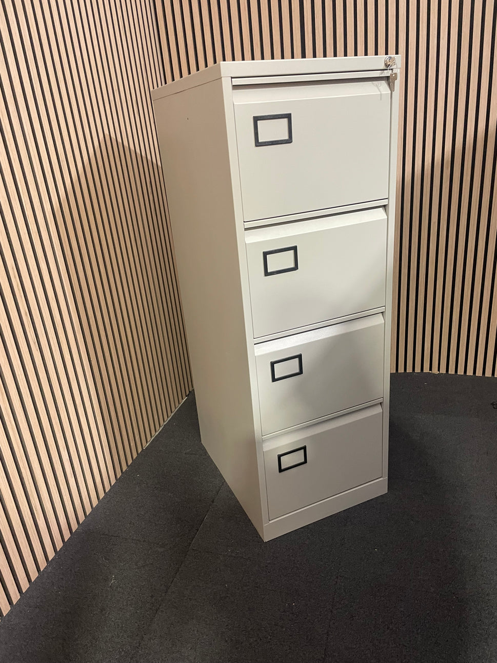 GREY 4 DRAWER CABINET